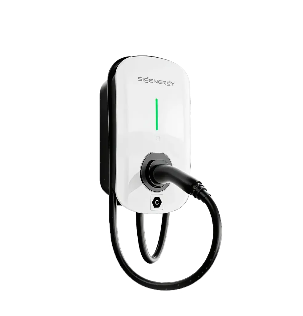 Sigenergy EV AC Charger 7kW Single Phase 4G 5m Cable Type 2 White