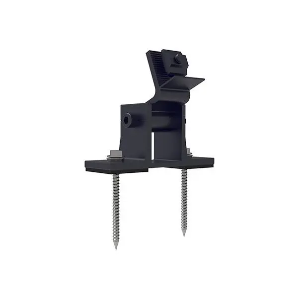 Goomax all-black front tilt arm with 2 × SUS410 6.3 × 80 mm wood screws