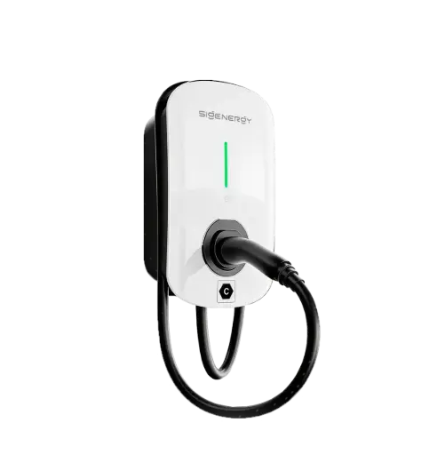[11070011] Sigenergy EV AC Charger 7kW Single Phase 4G 5m Cable Type 2 White