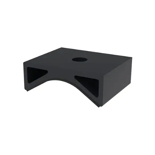 [GM-MRH-43-AZ-B] Goomax all-black adaptor for iron roof