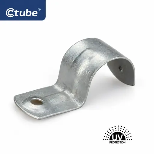 [HD-25-HS] Ctube 25mm Stainless Steel 316 Half Saddle / 50pcs per bag