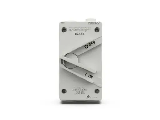 [BYA-63 / 1P63A] ZJBENY AC Isolator / 1P 63A